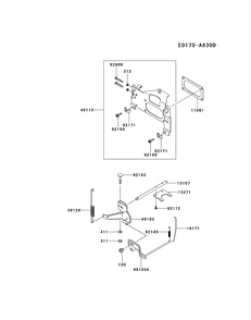 Fxt00v-Ds19 Control Equipment Diagram and Parts List for FXT00V-DS19  Cub Cadet Lawn Tractor